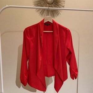 Red blazer